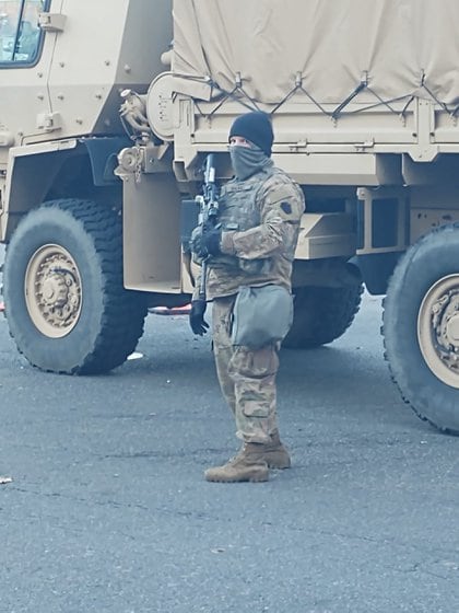 El Ejército patrulla las calles de Washington tras el asalto al Capitolio de hace dos semanas