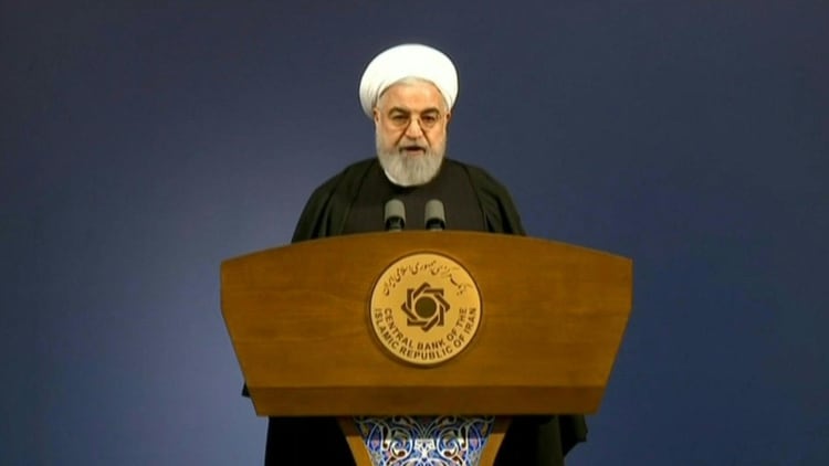El presidente de Irán, Hasan Rohani