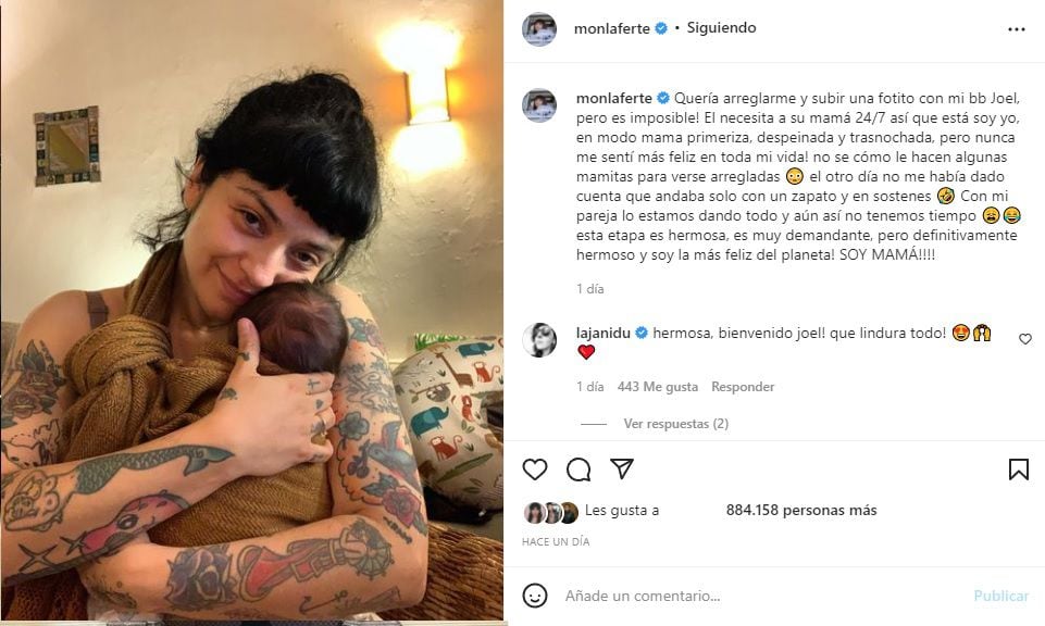 (Screenshot: @monlaferte /Instagram)