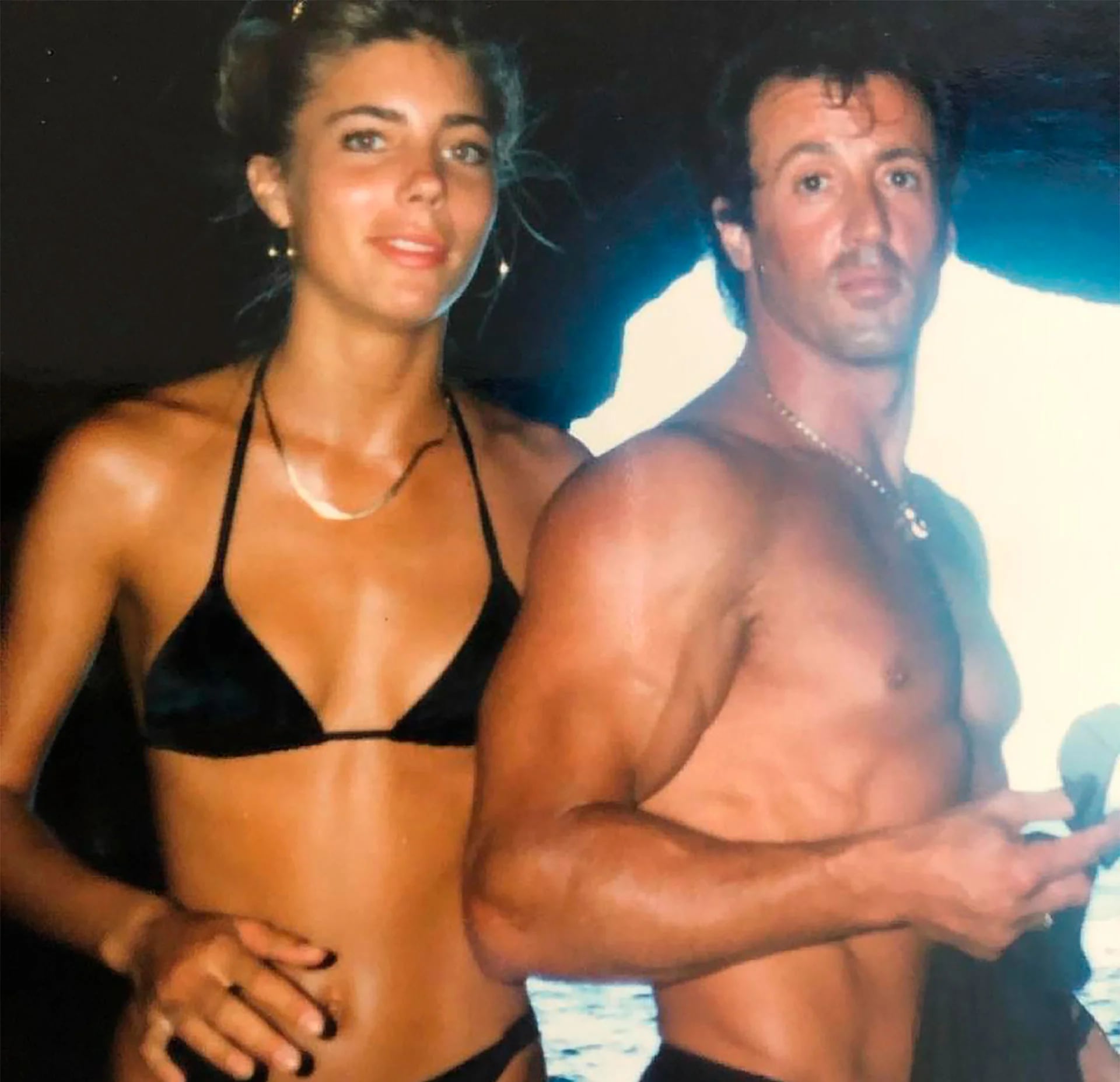 Stallone tenía 40 años cuando conoció a Jennifer Flavin, que tenía sólo 19 (@Jenniferflavinstallone)