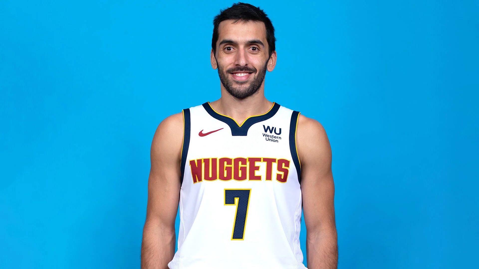 Playera Nike de la NBA para hombre Denver Nuggets.