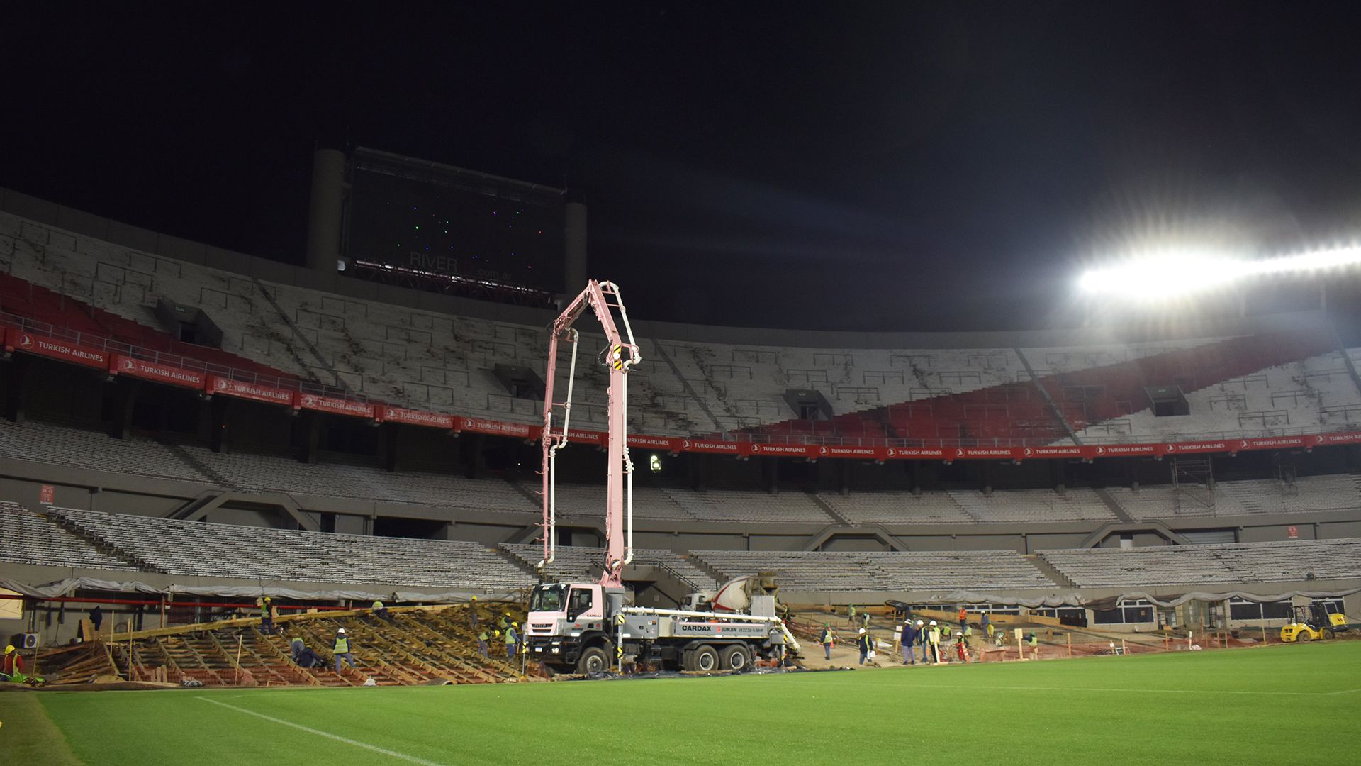 Avances obras estadio Monumental River Plate