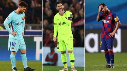Las eliminaciones de la Champions le pegaron duro a Lionel Messi y decidió irse del Barcelona.