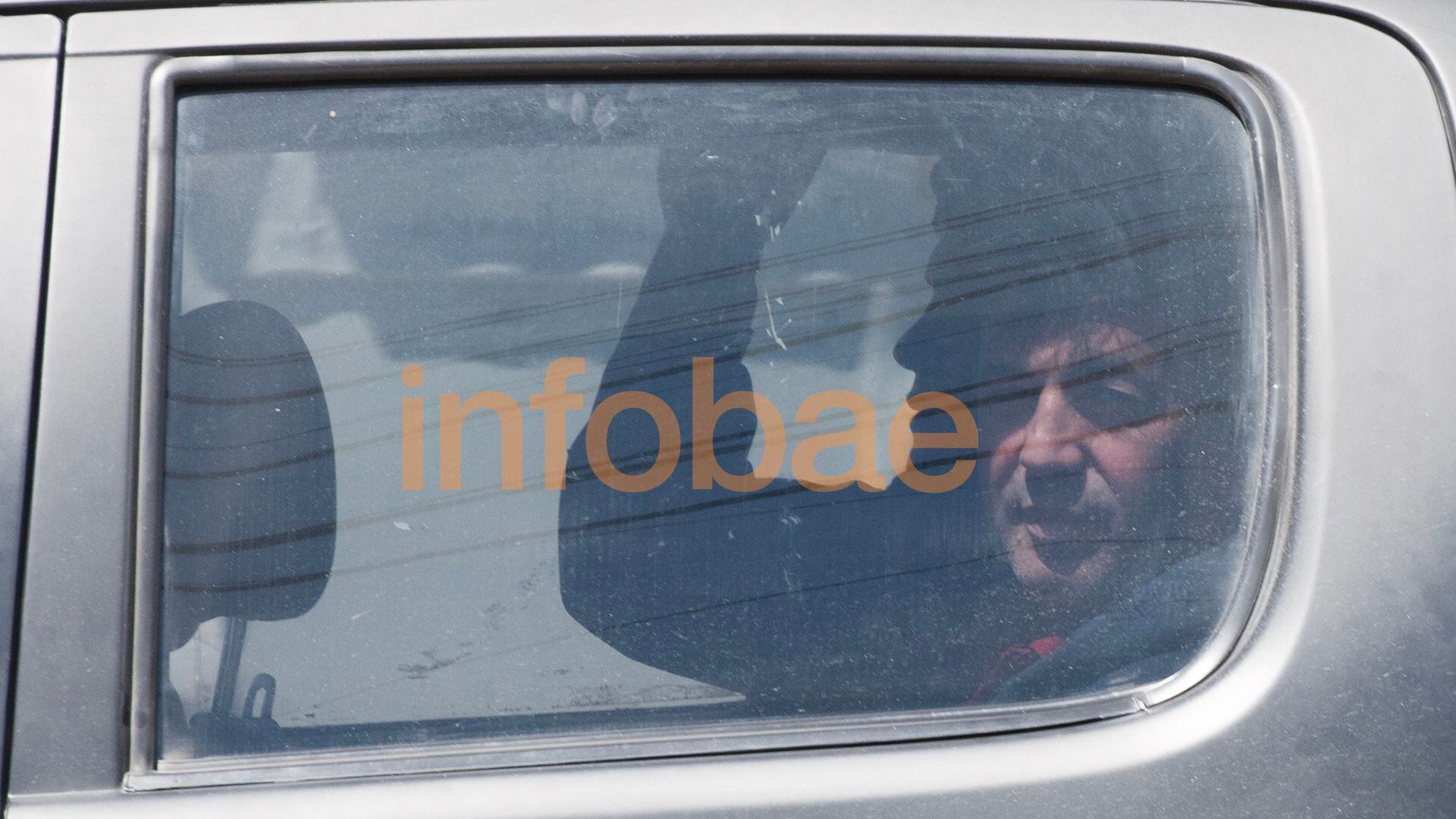 Fabián De Sousa saliendo de prisión (foto Adrián Escandar)