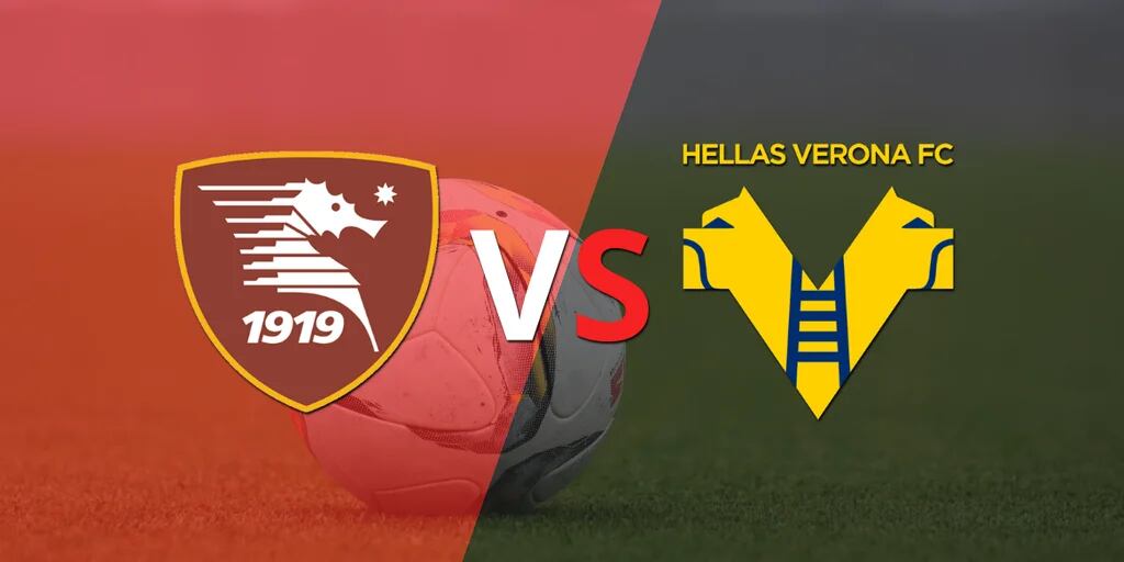 Hellas Verona espera frenar su racha negativa y vencer a Salernitana