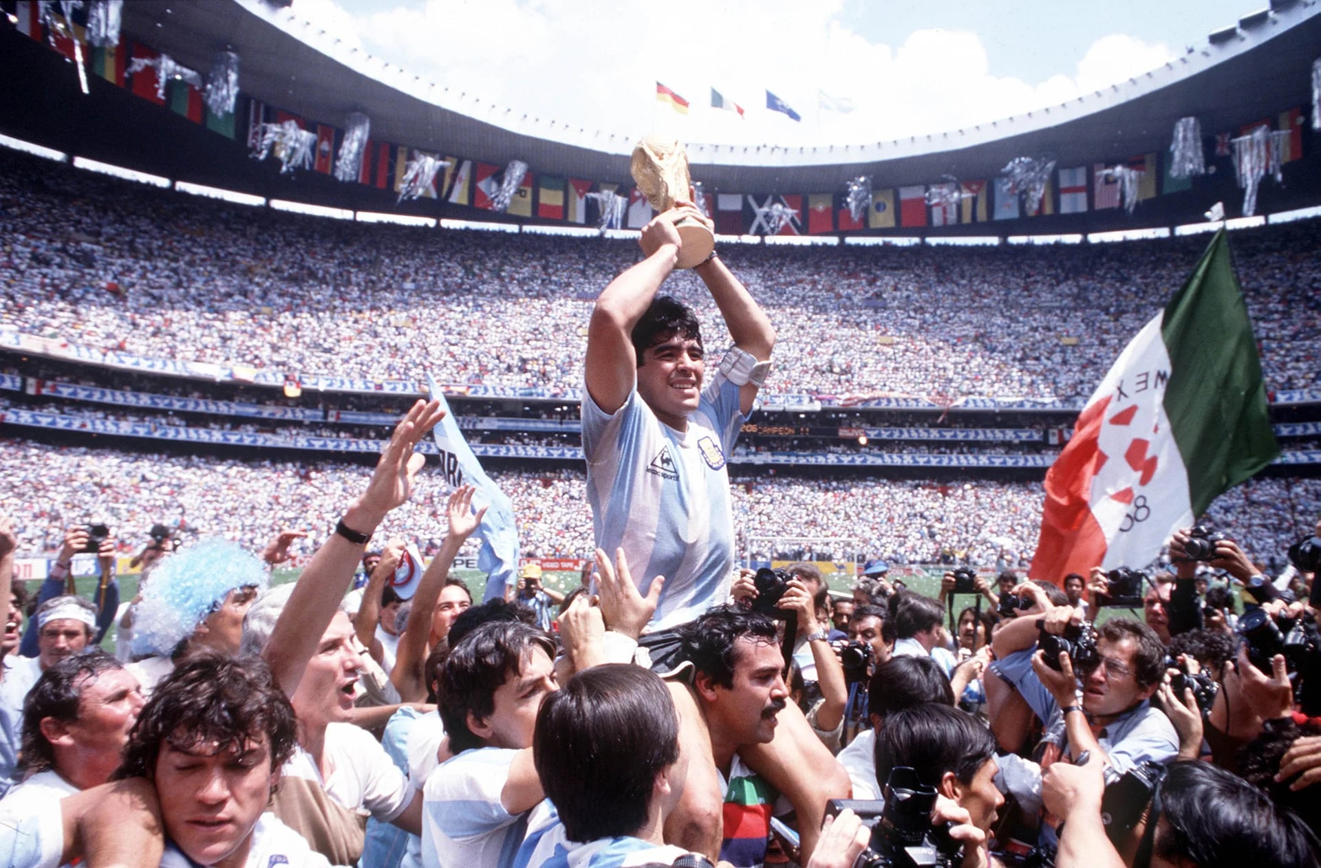 “Quiero que me recuerden como el mejor diez del fútbol argentino” (Getty Images)