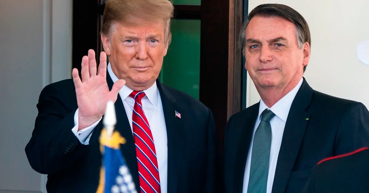 Donald Trump announced his support for Jair Bolsonaro and called Lula da Silva a “far-left lunatic.”