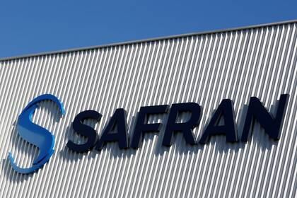 Imagen de archivo. El logotipo de la compañía Safran se muestra en el área de logística de la compañía en Colomiers, cerca de Toulouse, Francia. 20 de marzo de 2019. REUTERS / Regis Duvignau