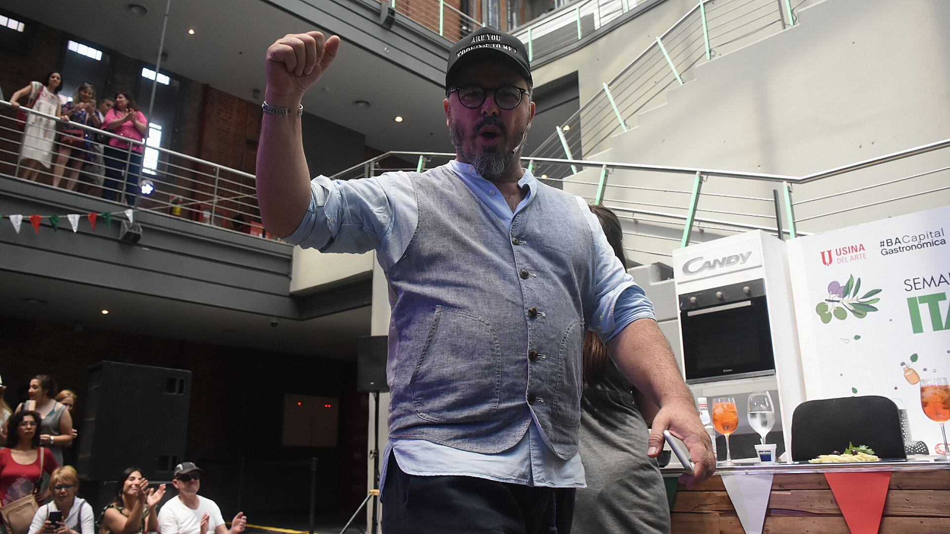 El chef Donato De Santis, referente de la comida italiana