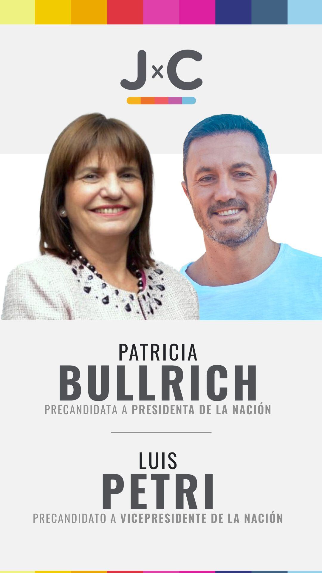 Boletas electorales - Bullrich y Petri