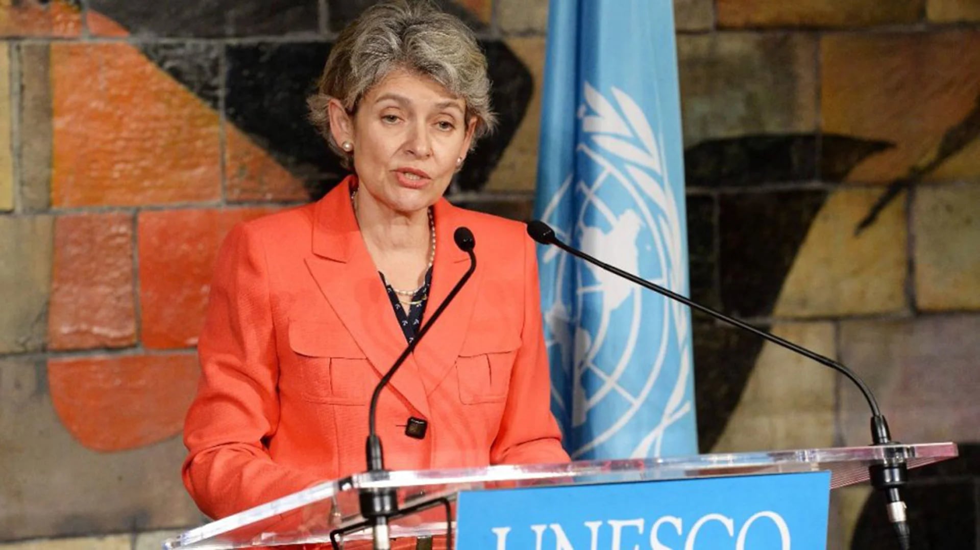 Irina Bokova, directora de la Unesco (AFP)