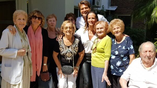 Guillermo Andino y Carolina Prat, en el cohousing para la tercera edad