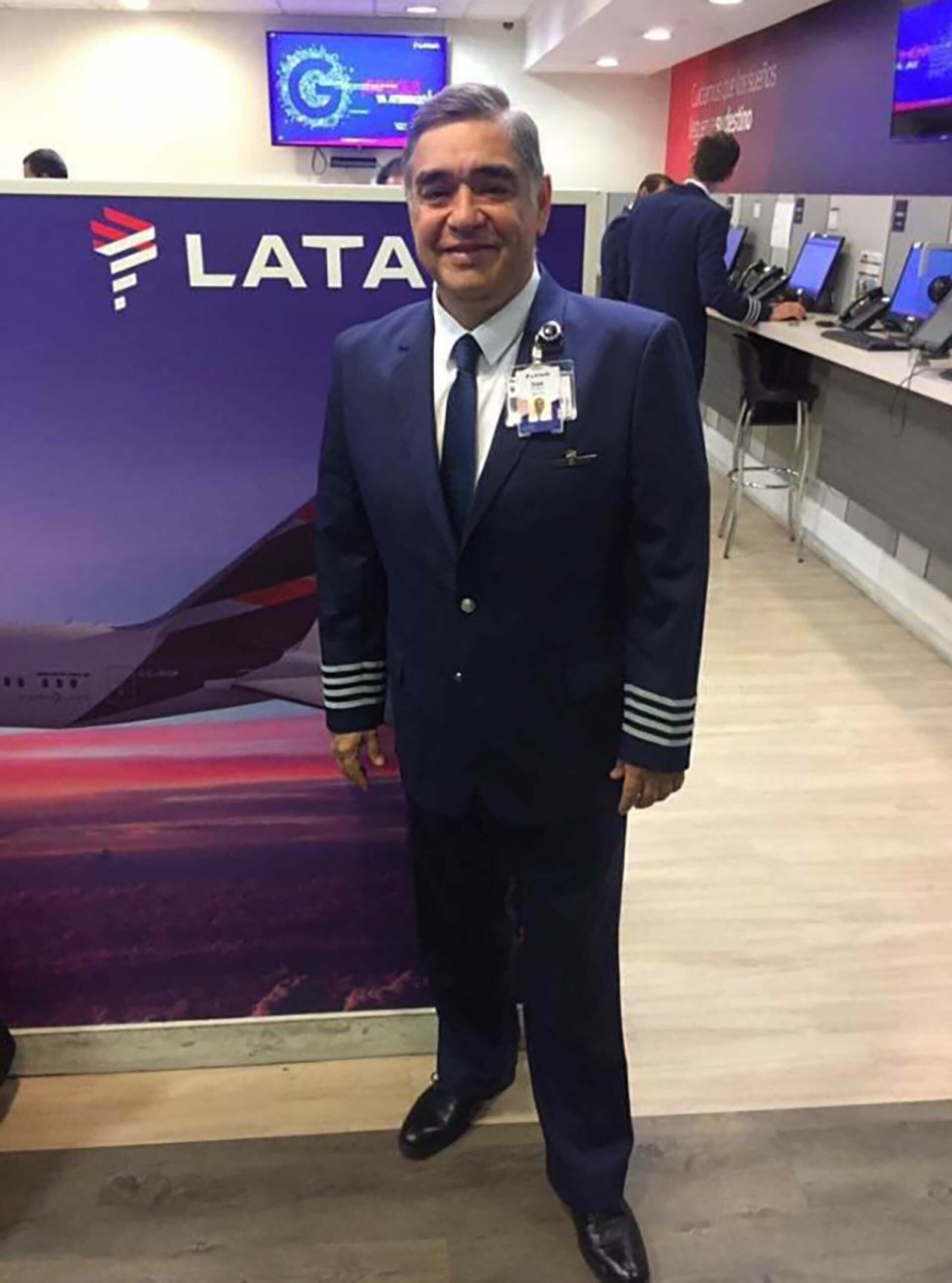 El piloto fallecido Iván Andaur ( Twitter @DarioAPerezP)