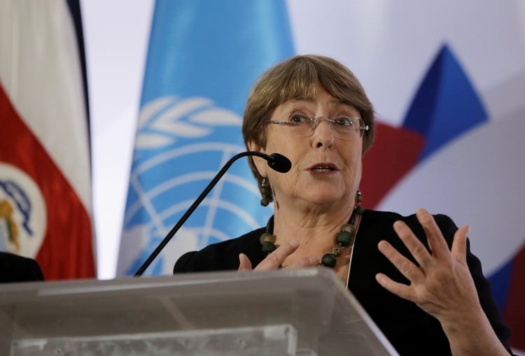 Michelle Bachelet. Foto: REUTERS/Juan Carlos Ulate