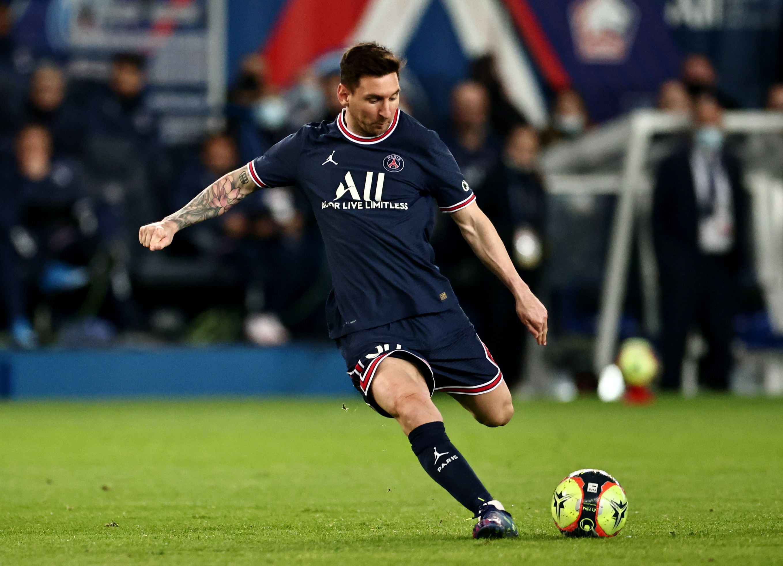 Messi no juega en el PSG desde el 29 de octubre contra el Lille por la Ligue 1 (REUTERS/Sarah Meyssonnier)
