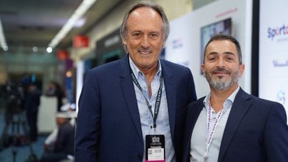 Guillermo Bassignani y Favio Spósito, cofundador y CEO de Aurelia Tech, respectivamente (Infobae)