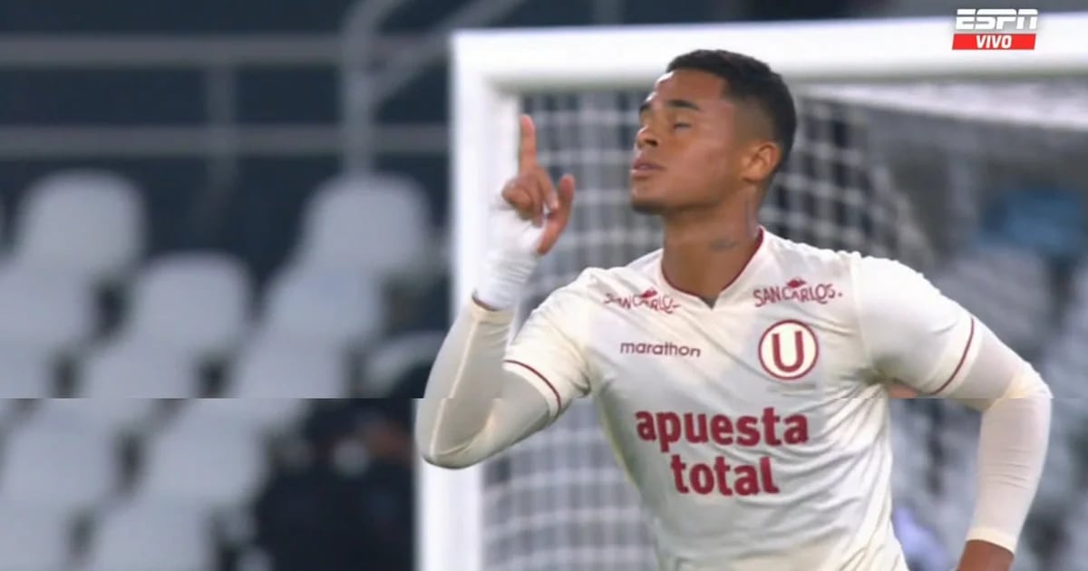 Great goal from Christopher Olivares after a great ‘wall’ with Jairo Concha in Universitario vs Botafogo for the 2024 Copa Libertadores