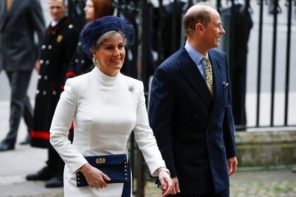 Los duques de Wessex están casados de 1999. El príncipe Eduardo está undécimo en la línea de sucesión al trono británico, 