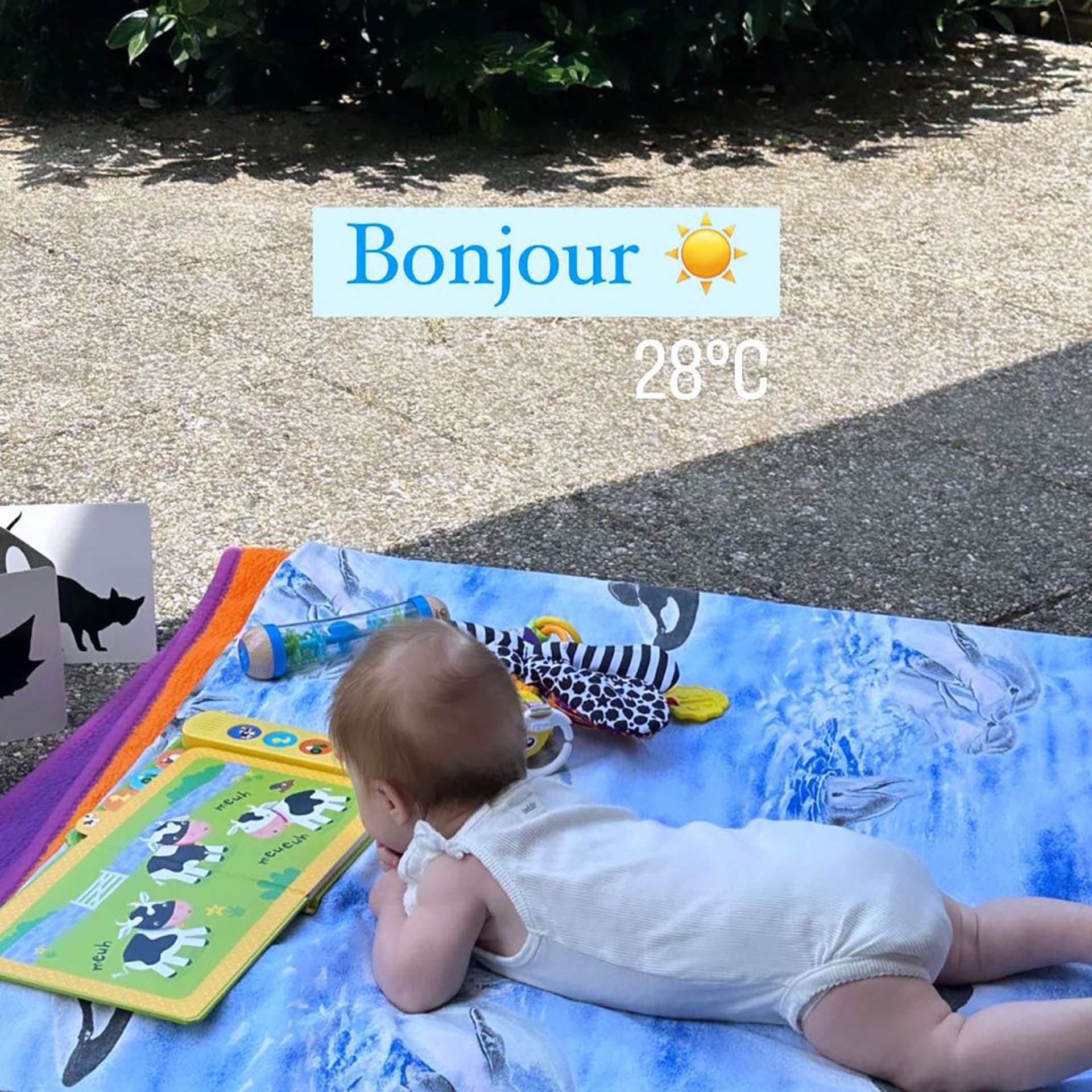 Elle, la hija de Daniela Christiansson y Maxi López (@danielachristiansson)