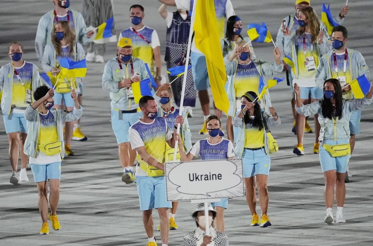 “Our flag will be at the Opening Ceremony,” said Vadym Gutzeit, president of the National Olympic Committee of Ukraine (AP Credit).