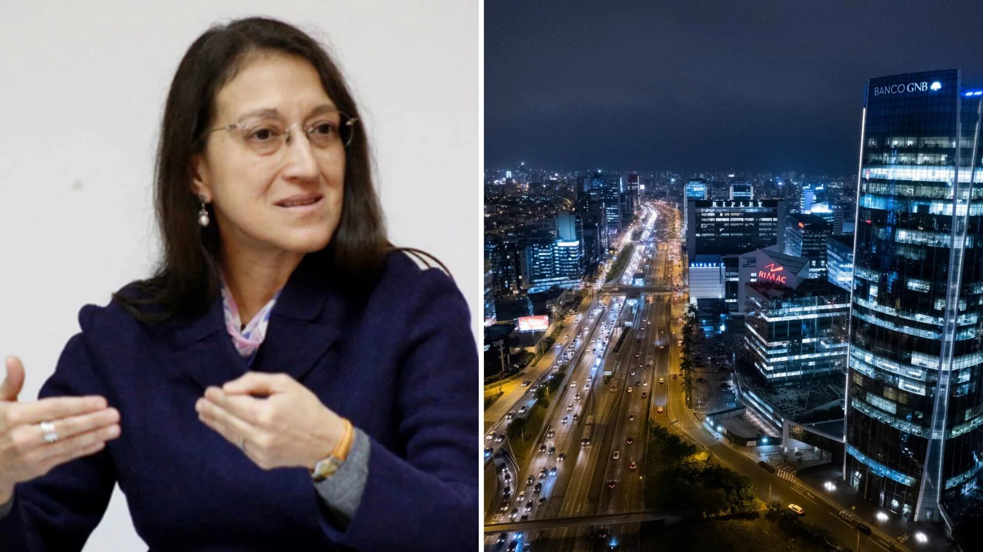 Roxana Barrantes es economista y actual directora del Banco Central de Reserva del Perú (BCRP). Foto: composición Infobae/IPE/Andina