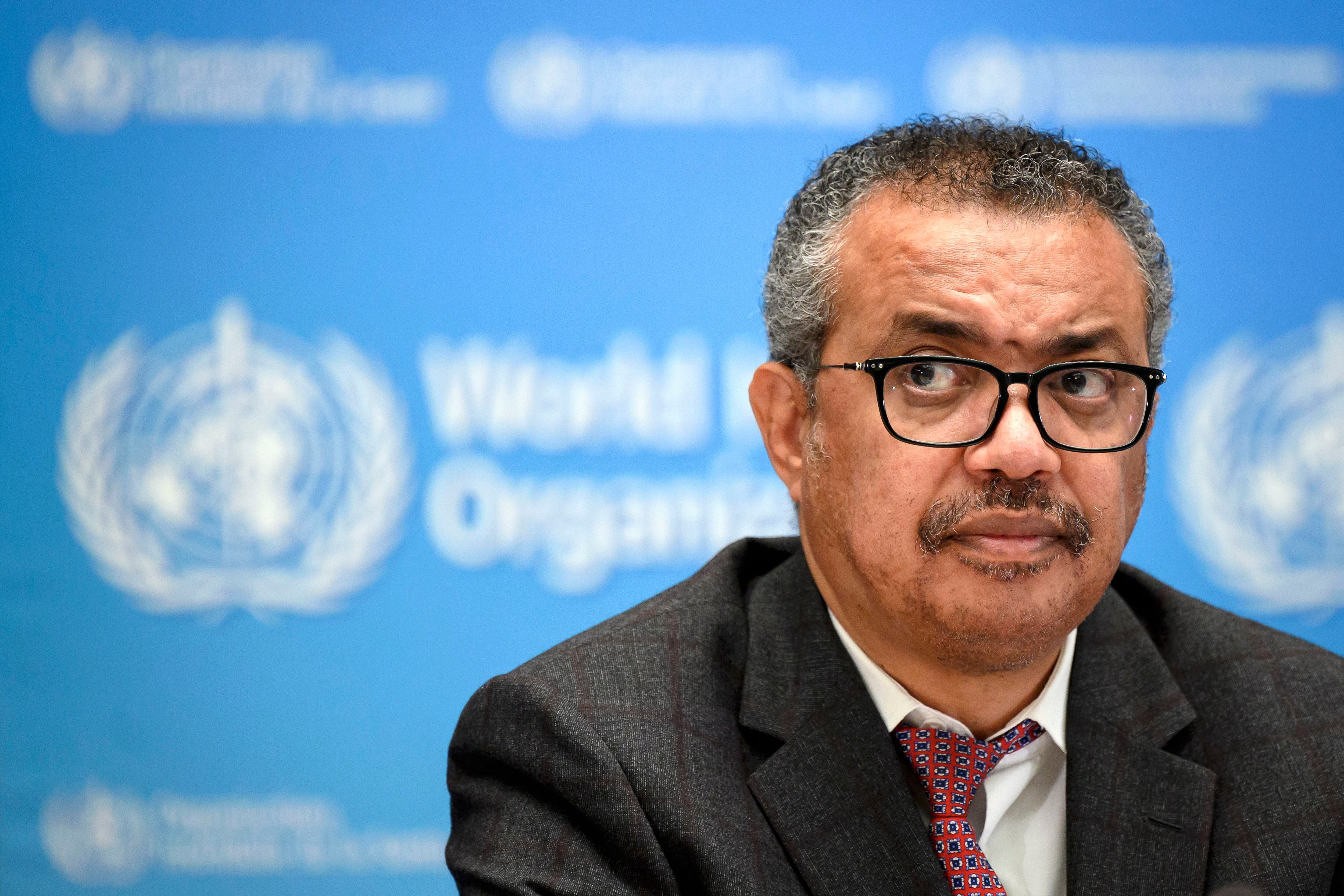El actual titular de la OMS, el etíope Tedros Adhanom Ghebreyesus, en una imagen de archivo (EFE/EPA/FABRICE COFFRINI)
