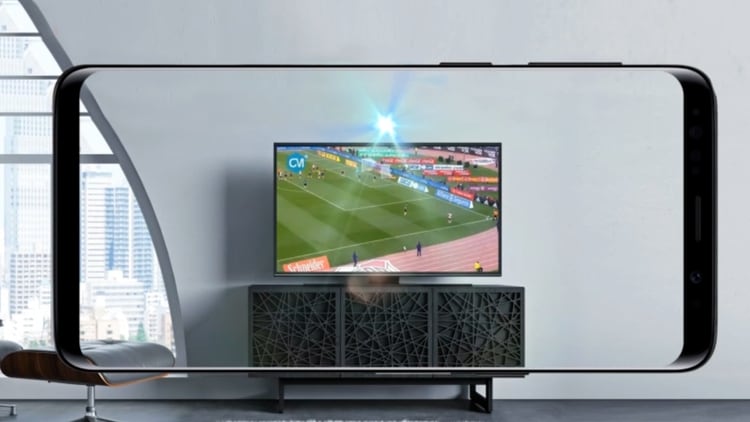 La tecnología CaptMotion permitirá al usuario escanear la pantalla del smartTV para recoger desde información extra hasta promociones especiales (AureliaTech)