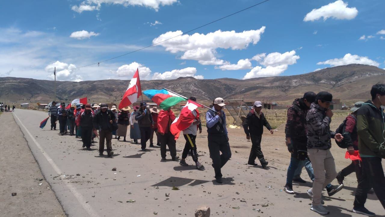 Manifestaciones siguen en Puno