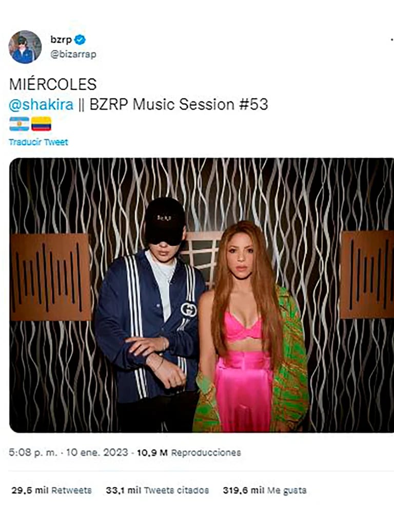 El lanzamiento mundial de la nueva canción de Shakira con Bizarrap con una fuerte letra sobre Piqué