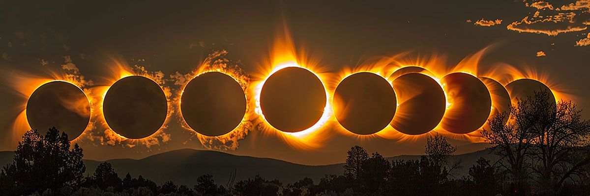 El eclipse solar total 