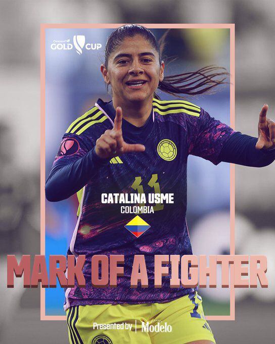 Usme es una de las mejores jugadoras a nivel mundial. Después de su paso glorioso por el fútbol colombiano está en México - crédito FCF Oficial