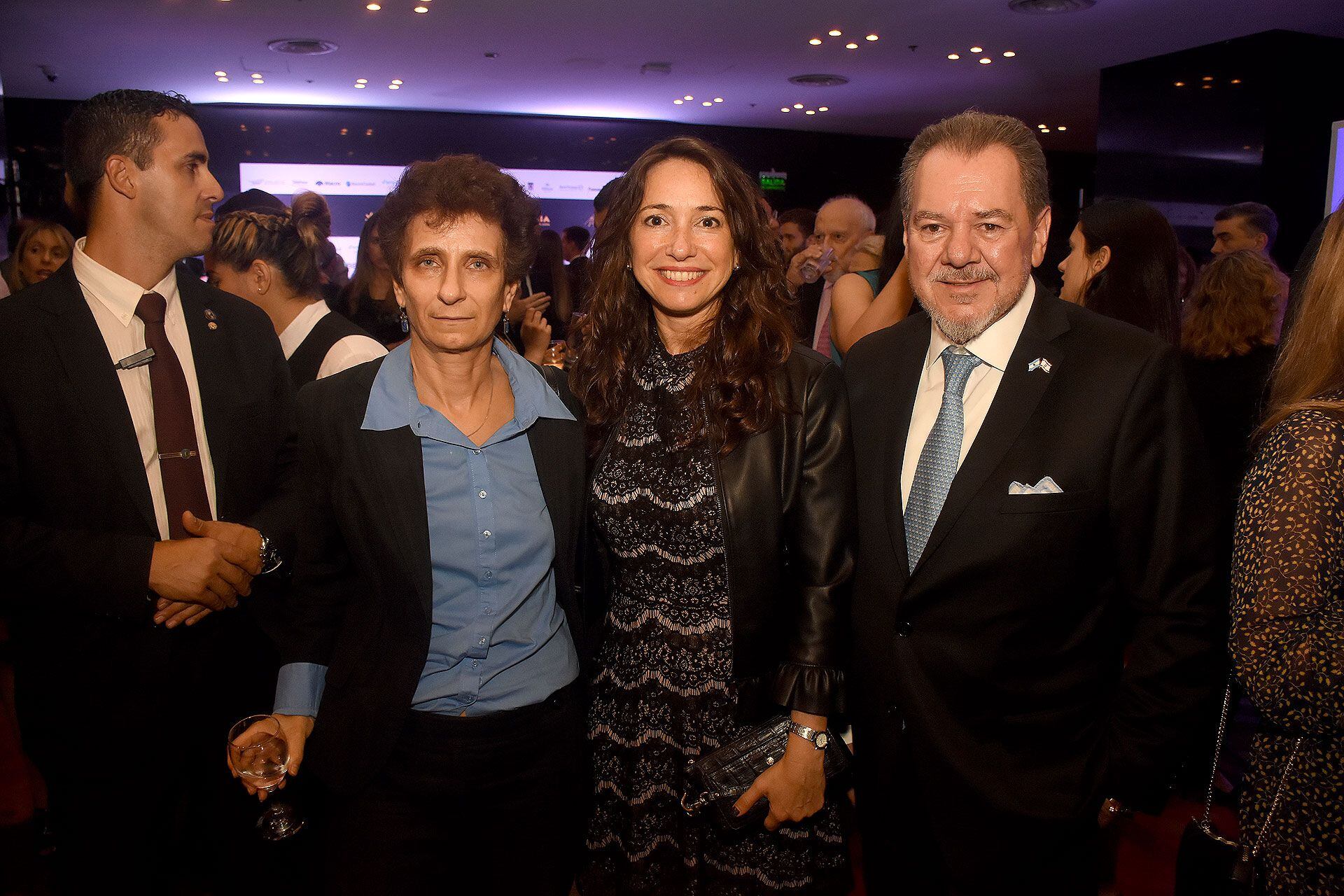 La embajadora de Israel, Galit Ronen, junto al empresario Mario Montoto