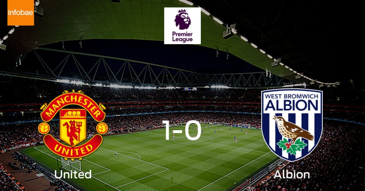 Manchester United suma tres puntos tras derrotar 1-0 a West Bromwich Albion  - Infobae