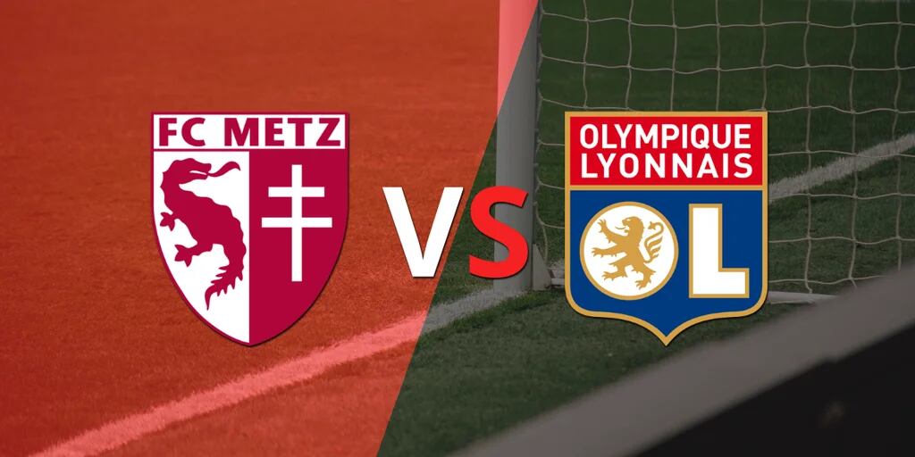 Olympique Lyon se lo empató a Metz en el estadio Stade Saint-Symphorien
