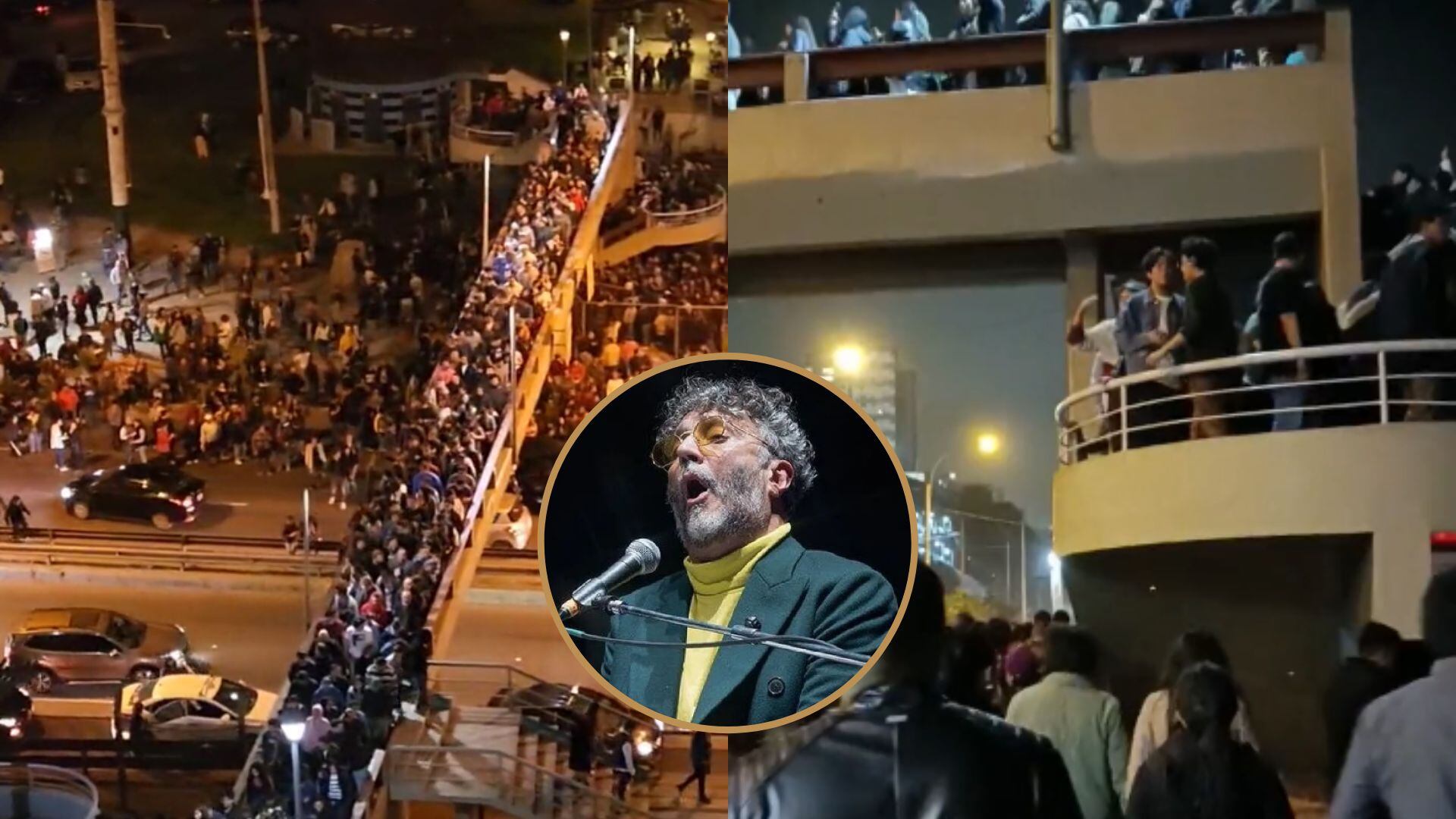 Caos en el concierto de Fito Páez: asistentes indignados piden cerrar el Arena 1 por considerarla una zona de riesgo 