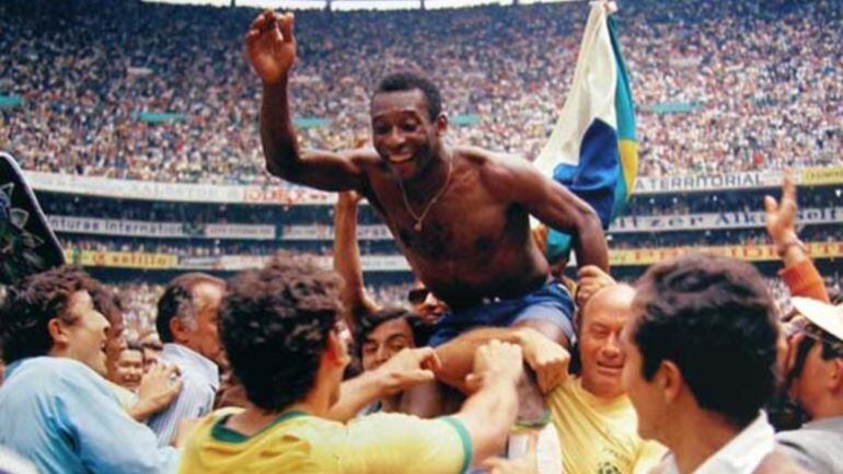 Pelé campeón en 1970
