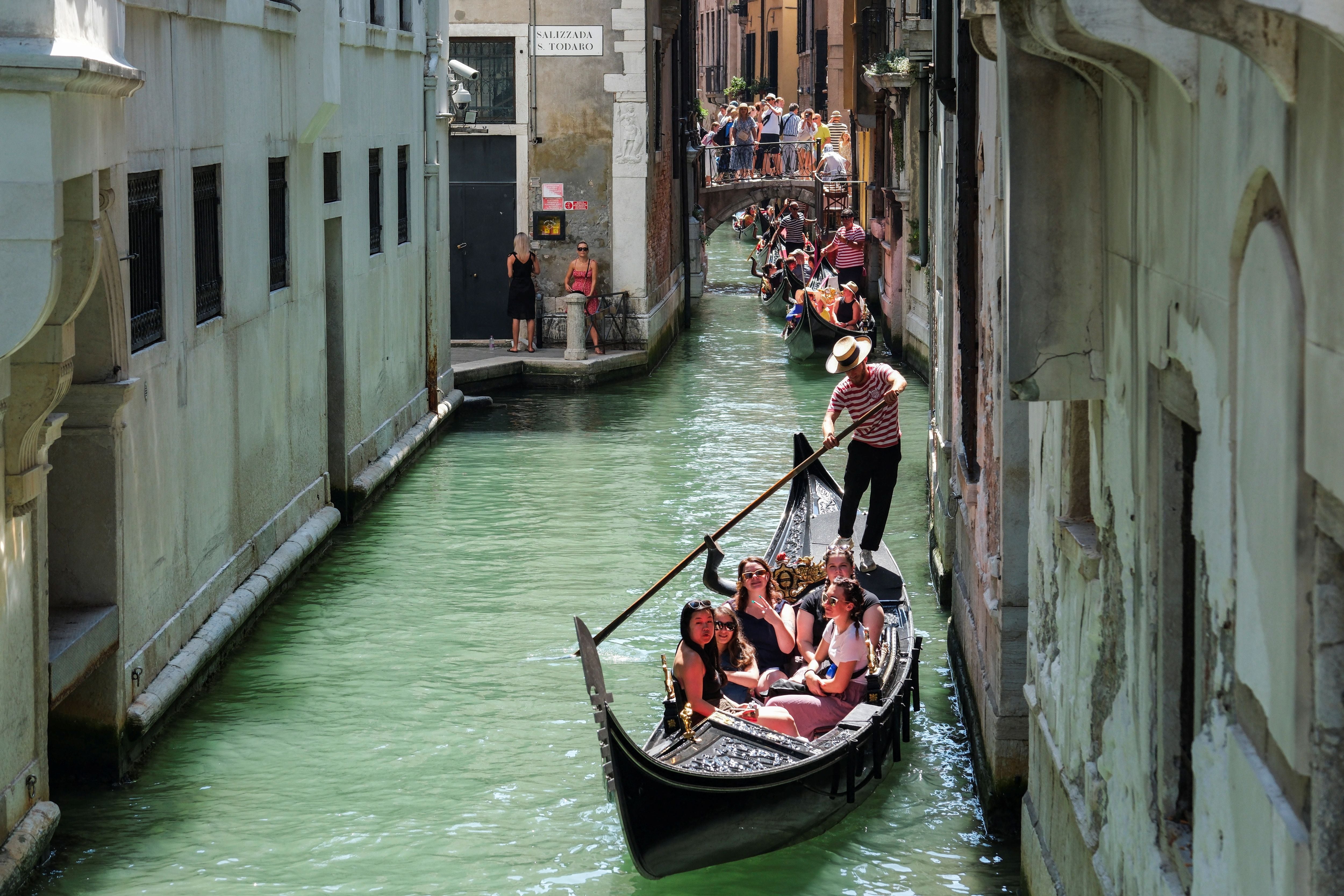 Venecia queda fuera de la lista de patrimonio en peligro de la UNESCO y desata debate sobre conservación. REUTERS/Manuel Silvestri