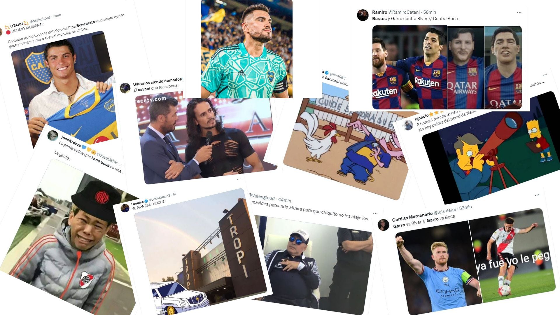 Estallaron los memes por el triunfo de Boca en la Copa Argentina: los penales de Talleres, el “miedo” a Chiquito Romero, Cavani y Benedetto