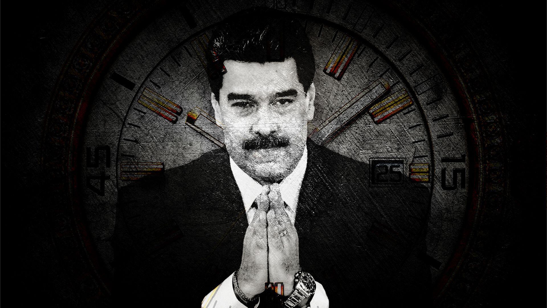 Nicolás Maduro se mostró desesperado en las últimas semanas. Su tiempo en el poder de Venezuela parece estar deshilachándose