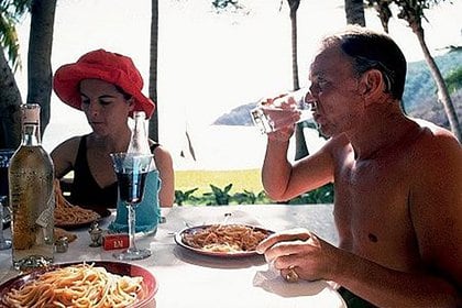 Frank Sinatra en Acapulco.