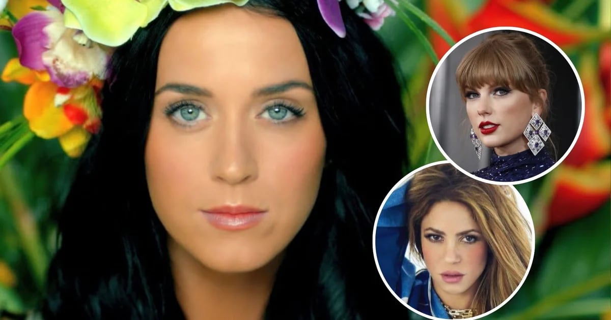 Katy Perry's amazing record on YouTube has surpassed Taylor Swift and Shakira