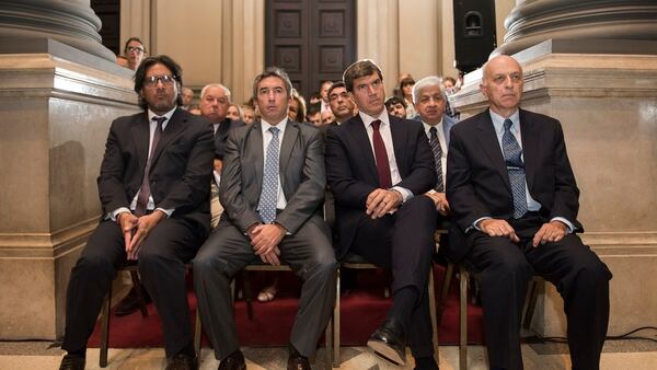 El ministro de Justicia, Germán Garavano, estuvo presente ayer en la apertura del año judicial
