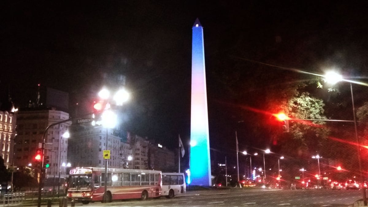 #YoTeBicampeon: el Obelisco se tiñó de azul y oro para celebrar el título de Boca