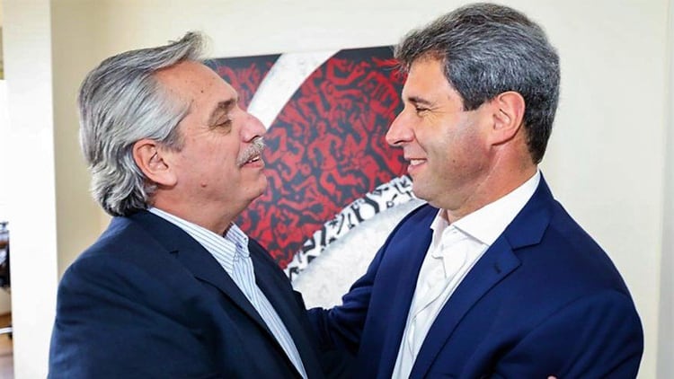 Candidato Fernández y gobernador Uñac: socios políticos en la próxima campaña presidencial
