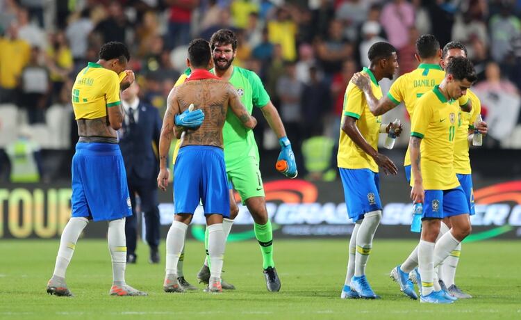 Brasil consiguió la primera victoria después de cuatro meses - REUTERS/Mahmoud Khaled