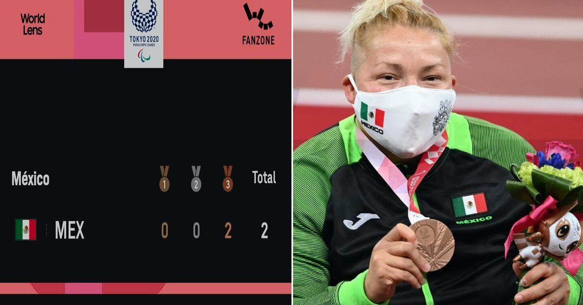 ¿Cuántas medallas tiene México en los Juegos Paralímpicos de Tokio 2020 y quién las ha ganado?