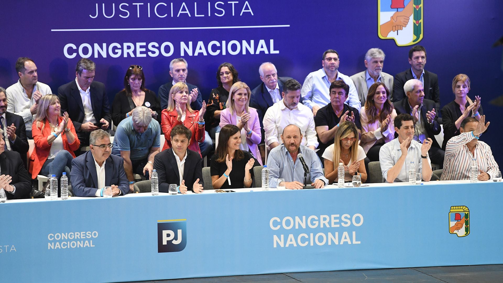 Congreso Nacional del PJ en el estadio de Ferro