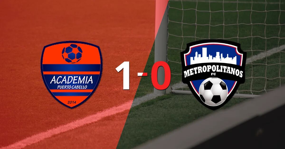 Academia beat Metropolitanos 1-0 at home