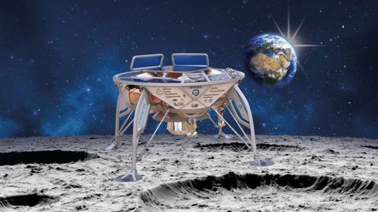 Bereshit será la primera nave espacial interplanetaria no tripulada de Israel que se posará en la Luna