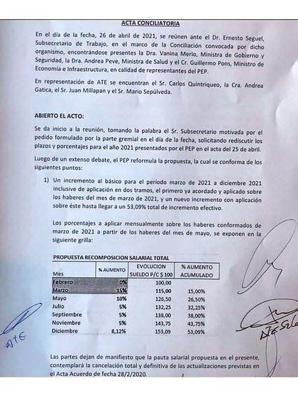 La oferta que realizó el gobierno neuquino a los trabajadores estatales